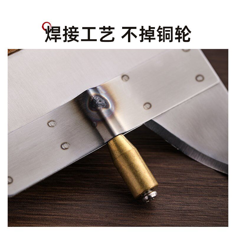 兰州拉面专用削面刀刀削面工具加厚不锈钢宽口削面器商用削面神器