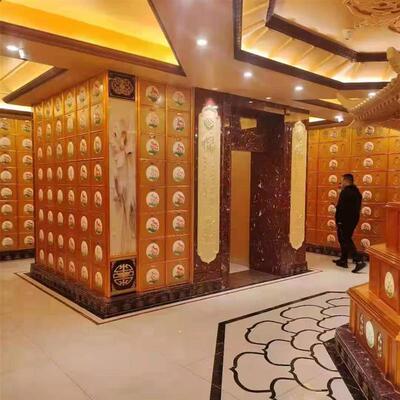 骨灰盒存放架堂殡仪馆寄存柜橱柜临时地宫陵园安息公墓灵骨塔楼