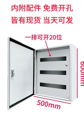 双层门配电箱双门室内明装挂墙基业箱低压成套组装内外开门控制箱
