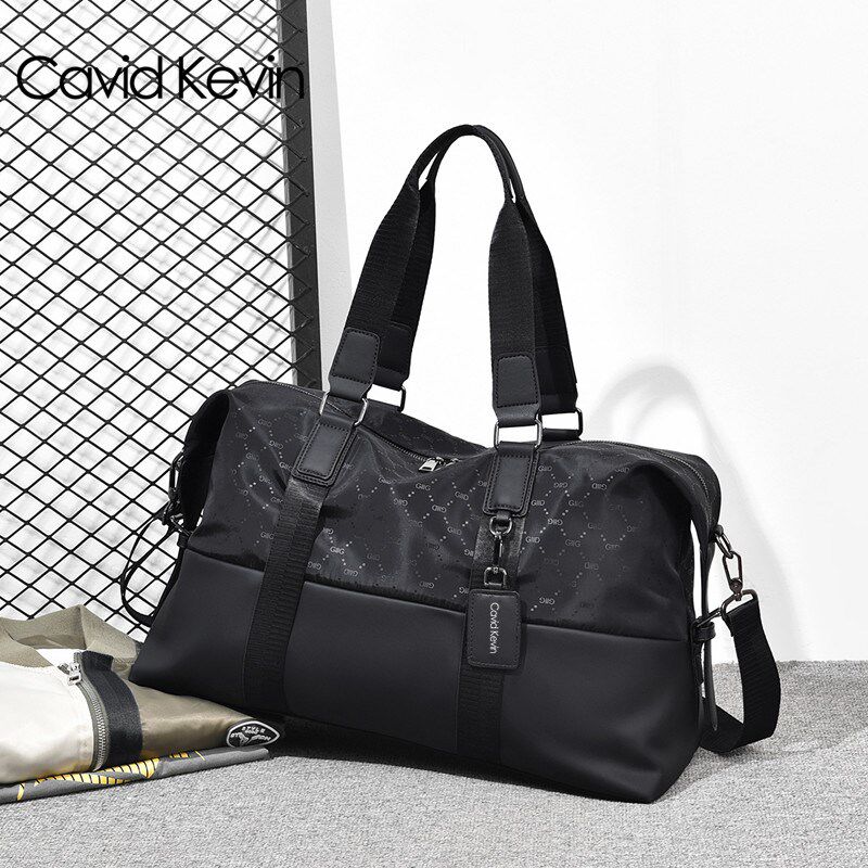 Cavid Kevin欧美男士旅行包手提包运动健身包短途轻便行李袋斜挎