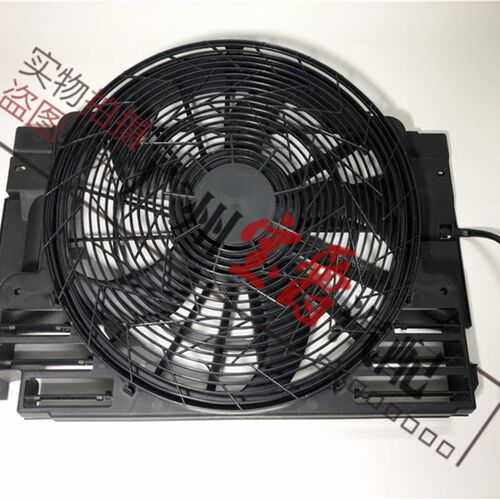 适用宝马X5水箱E53空调3.0散热4.4冷却4.6风扇4.8电子扇
