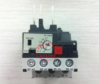 【正品原装】台安TAIAN 热继电器 RHN-10K(1.8-2.7A)