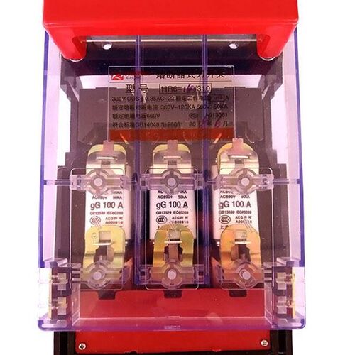熔断器式隔离开关HR6 160/3/310 160A 100A200A250A400A透明盖子
