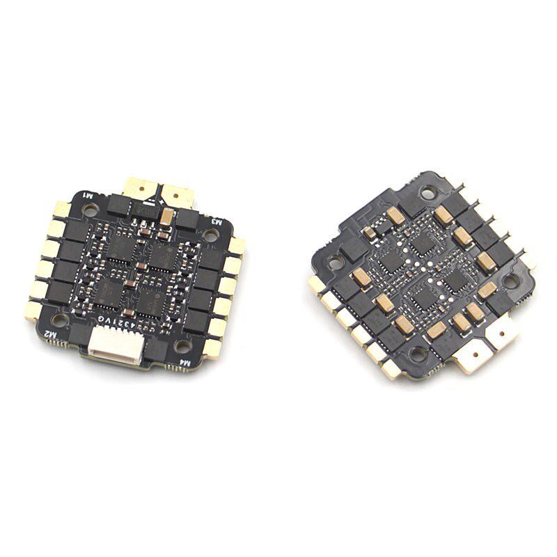 小四轴20X20MM固定孔距 迷你穿越机3寸桨涵道30A四合一电调 LANRC