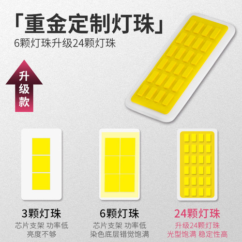 05-21款福特新福克斯汽车LED前大灯改装远光近光强光聚光灯泡配件