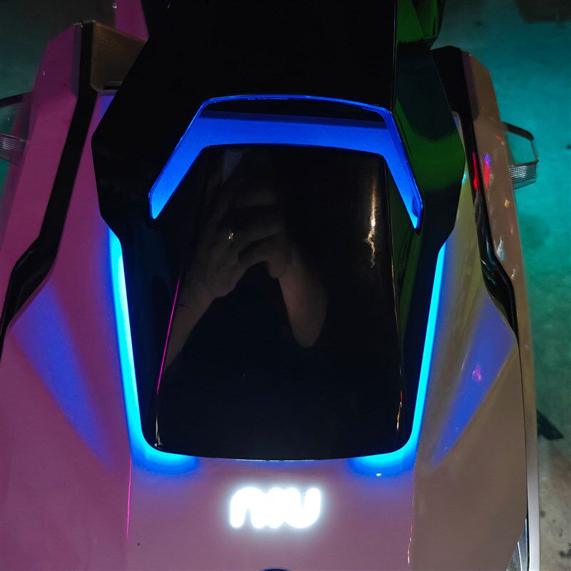小牛电动车前挡氛围灯专用FX风速abs版FXT日行灯行车灯改装配件
