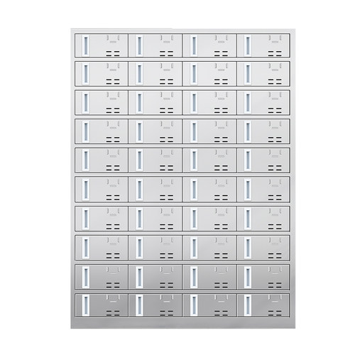 不锈钢碗柜学校餐盘柜职工食堂餐具柜员工带门多格带锁储物柜定制