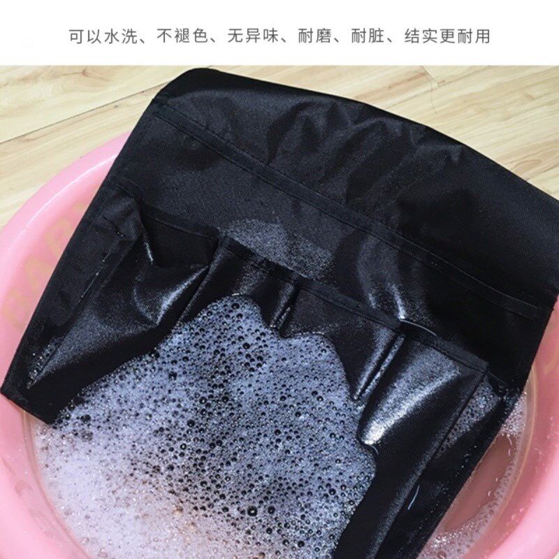 沙发扶手收纳袋侧边储物袋床边遥控器挂袋床边置物杂物整理多功能