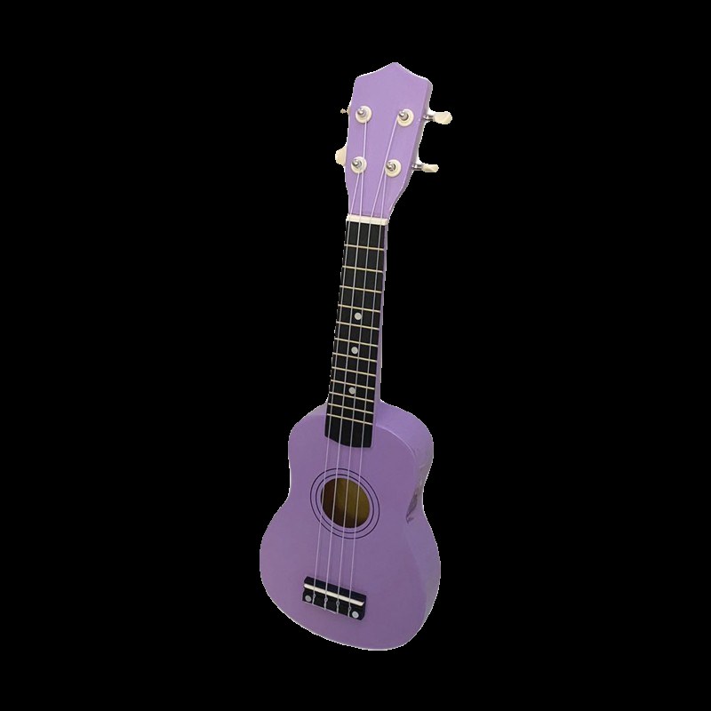 ukulele香芋紫色木质初学者入门尤克里里21寸23寸小吉他乌克丽丽
