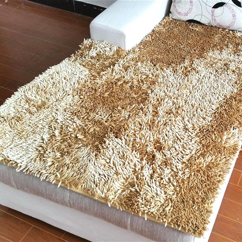 雪尼尔亮光维娜丝皮沙发垫定做冬季毛绒客厅欧式实木田园防滑坐垫