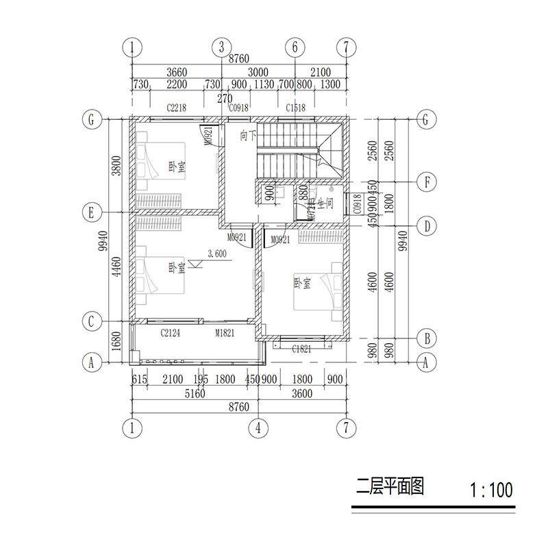 新农村自建房设计图二三层别墅设计图纸网红现代风格欧式施工效果