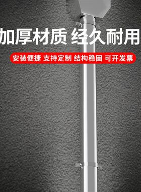 不锈钢管圆管连接件空心管柴火炉排烟管家用排水管加厚变径异性管