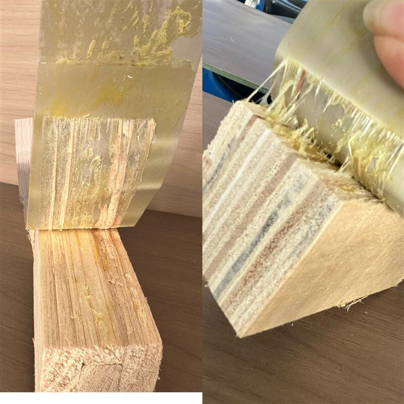 木门家具与PVC封边条异形手工封边胶水圆弧隐形门T型门手工封边胶