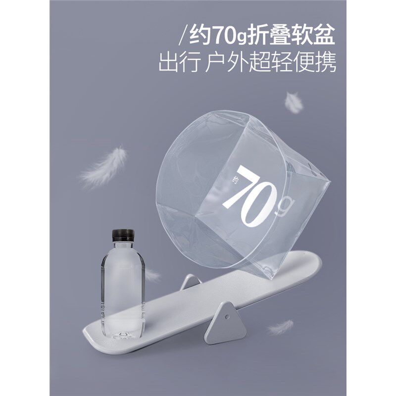 【可以放进包里的脸盆】折叠盆便携式旅行洗衣服的专用大盆子塑料
