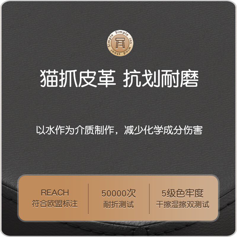 新款美容凳子美容院专用升降大工椅滑轮凳子理发店可升降旋转收银