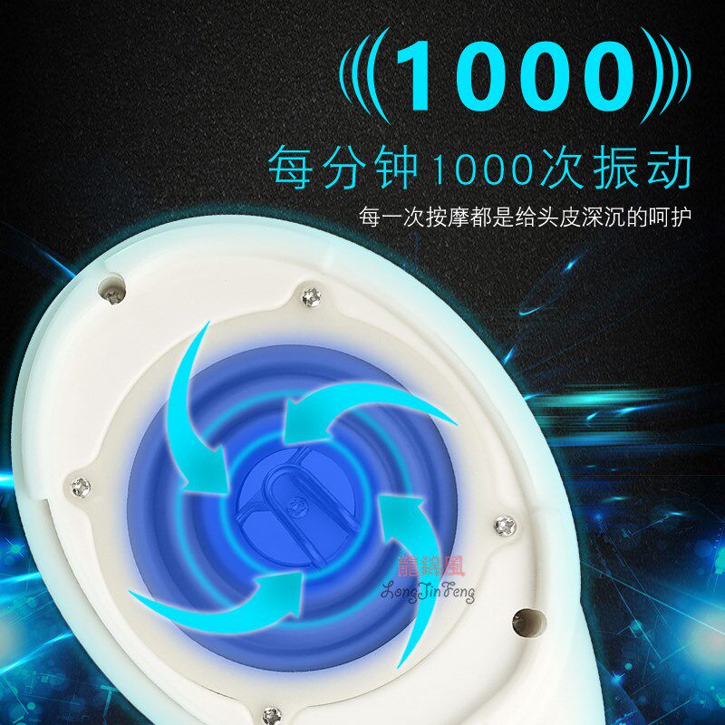 头部按摩器家用电动仿真人揉捏头皮八爪按摩仪脑动力循环机龙爪手