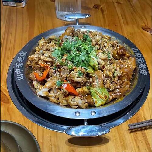 山中无老虎同款火锅锅具特厚304不锈钢火锅盆鱼蛙火锅干锅锅商用