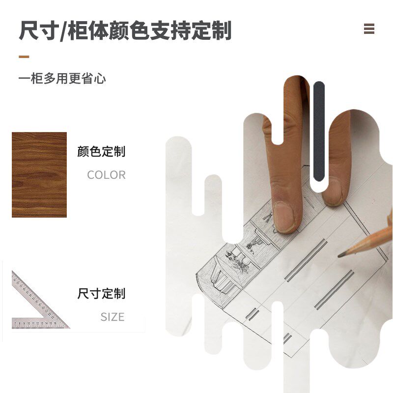 定制衣柜现代简约家用卧室自制衣帽间实木生态板整体成品轻奢衣橱