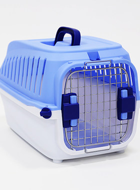 达洋宠物航空箱兔子豚鼠小型猫狗松鼠龙猫通用外带笼带隔尿底网