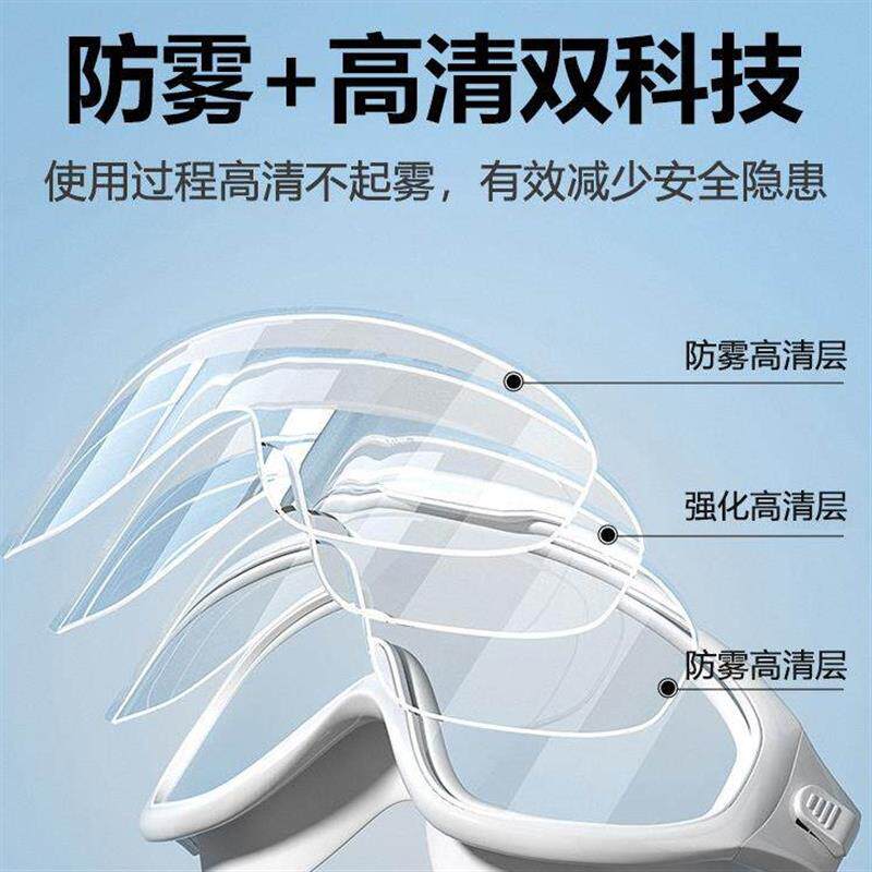 防过敏护目镜女士全封闭眼镜防风防沙防虫防灰尘防花粉柳絮护镜男