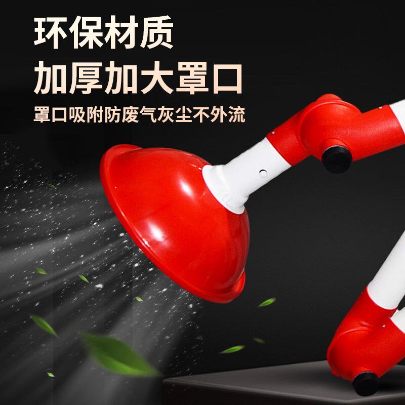 实验室万向抽气罩排气罩化验室三节pp吸风罩移动通风排烟罩万象罩