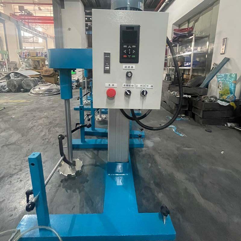 小型4kw实验室分散机闻氏 液体漆油小批量电升频降变调速动分散搅