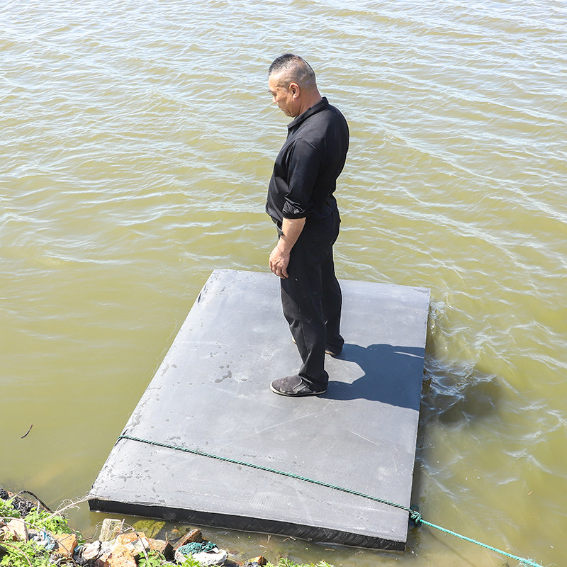 养殖加厚救生浮台浮桥水上双体船泡沫浮筒船用小船泡沫船浮板船