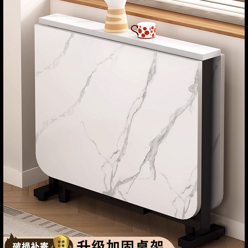 折叠桌小方桌吃饭桌子长方形桌小户型桌小方桌可折叠家用简易餐桌