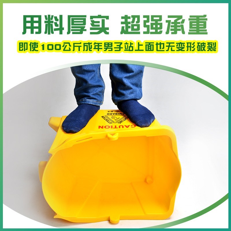 白云清洁榨水车拖把桶挤水桶商用拖地桶酒店拖布压水器饭店墩布车