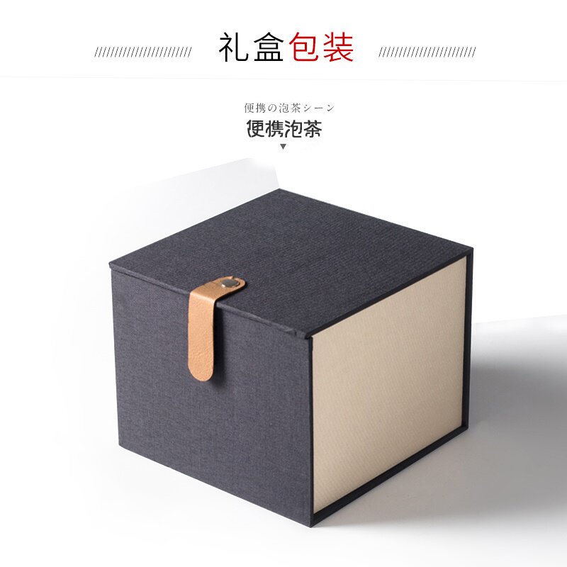 景德镇手绘釉下青花办公茶杯陶瓷带盖会议室水杯骨瓷杯子私人定制
