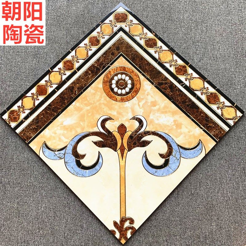 欧式拼花地砖800x800 客厅餐厅过道玄关拼图地砖地拼花砖造型地砖