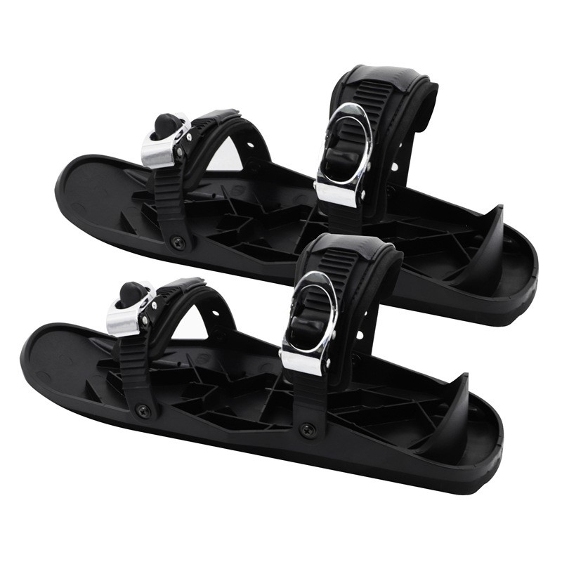 滑雪板鞋迷你双板雪板耍雪玩雪装备Snowfeet Mini Ski Skates