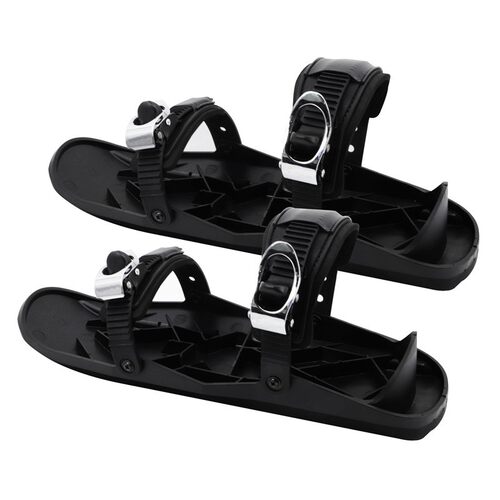 滑雪板鞋迷你双板雪板耍雪玩雪装备Snowfeet Mini Ski Skates