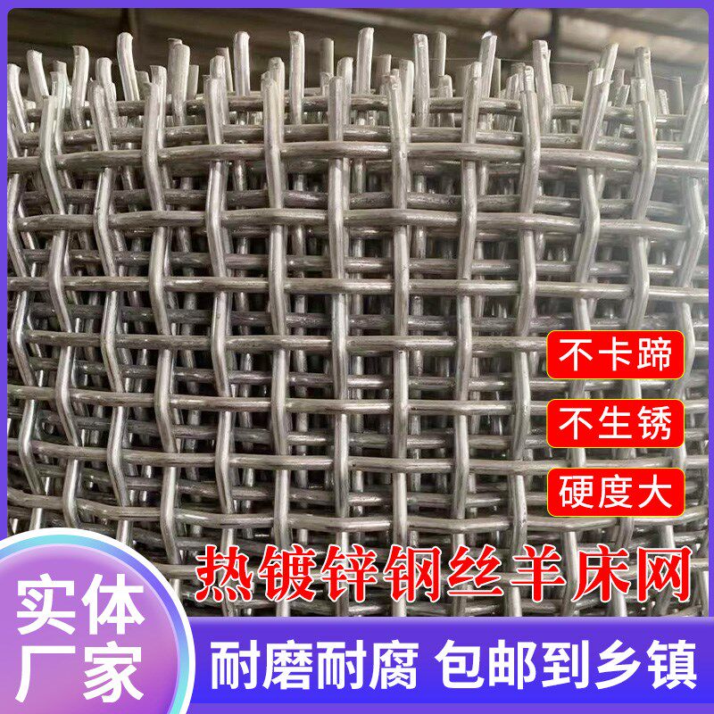 热镀锌钢丝网养殖围栏网格网羊床漏粪网床防护网养鸡鸭鹅加粗筛网