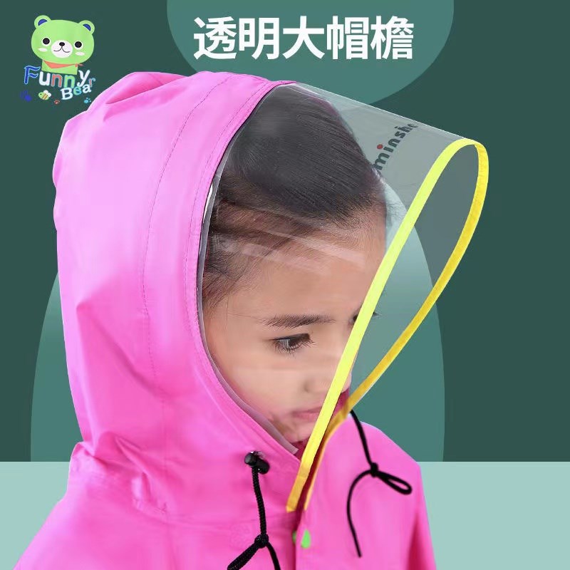 儿童雨衣雨鞋套装男童女童女孩中小学生上学专用防水全身分体雨衣