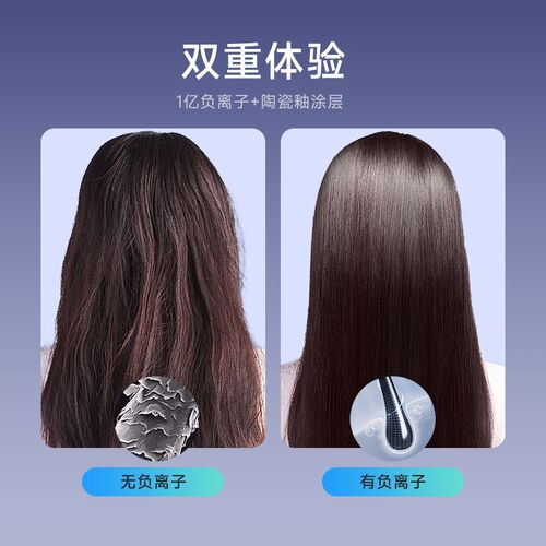 拉直板夹板直发卷发棒两用负离子不伤发理发店专用电夹板熨板甲板