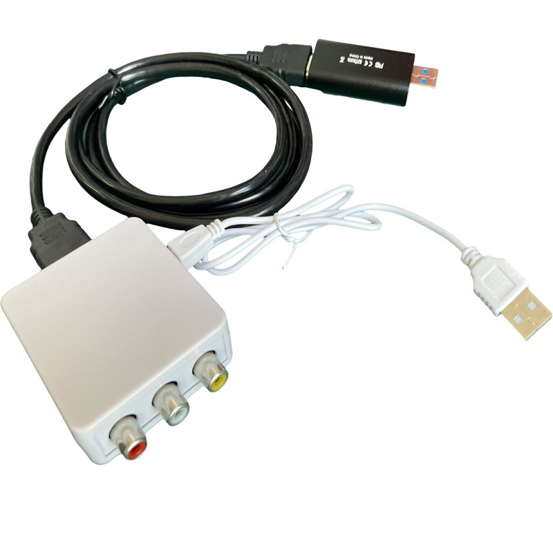 老录像带导入电脑视频采集卡磁带摄像机录像机AV信号转MP4数字usb
