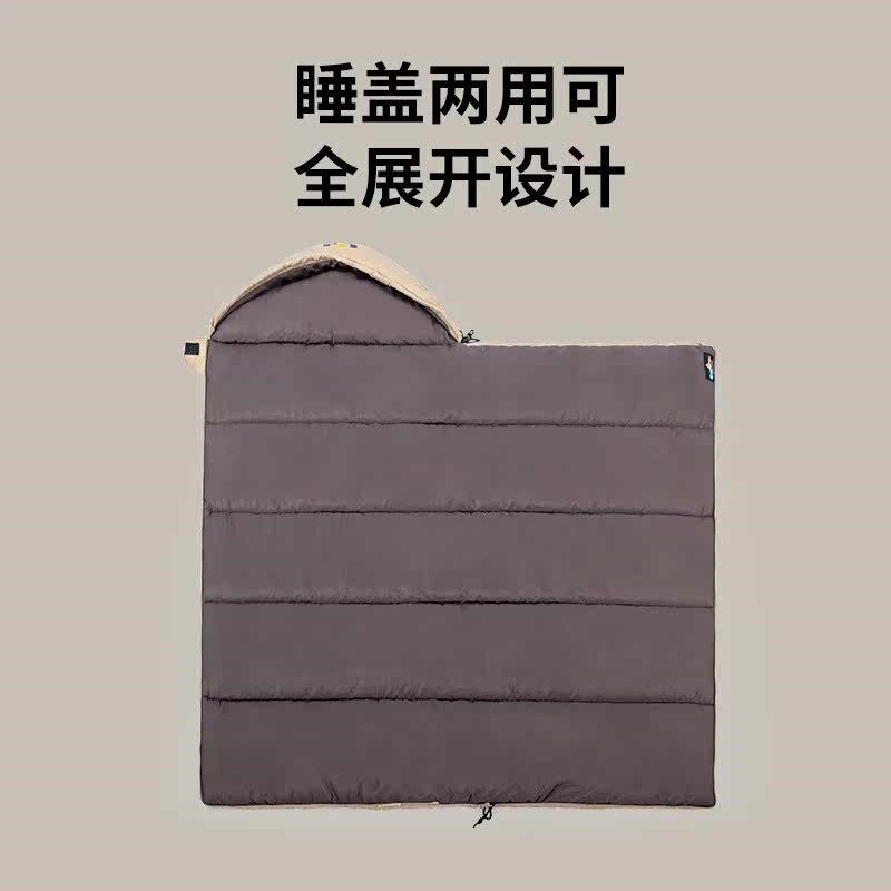 LUINGBOX露营盒子儿童睡袋春秋夏季宝宝睡袋薄款防踢被睡袍夏天