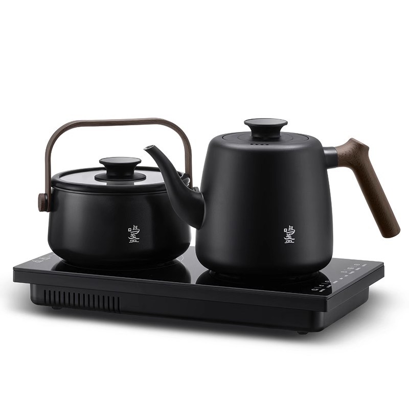 鸣盏茶台一体烧水壶电陶炉煮茶器泡茶专用自动上水电茶炉电热水壶