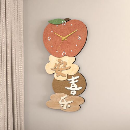 新款挂钟客厅家用钟表静音时钟挂画现代石英钟装饰画创意日历挂表