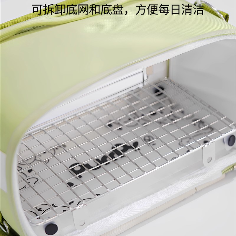 鼓路外卖笼鹦鹉笼宣风牡丹户外便携游戏外卖鸟笼鸡箱鸟背包