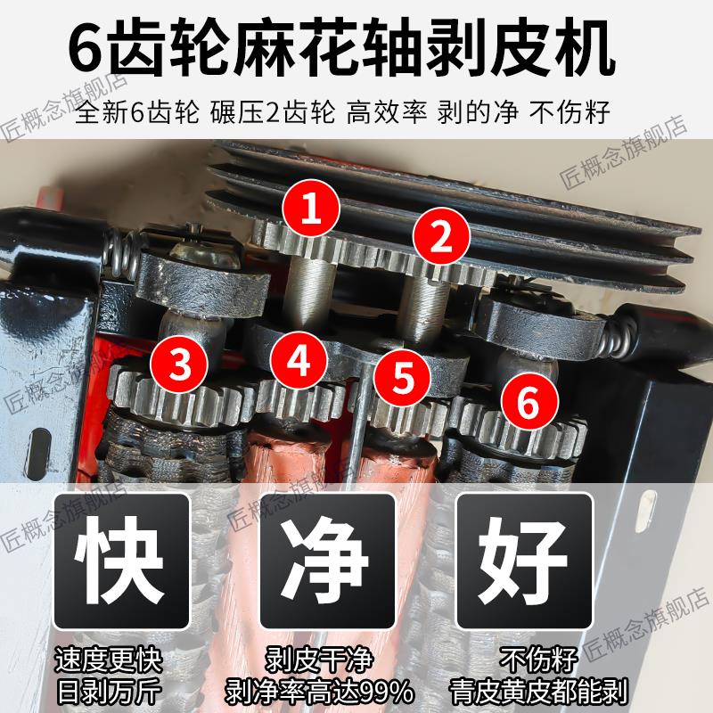 玉米剥皮机新款家用全自动扒皮机脱皮脱粒一体机包谷剥壳机去皮机