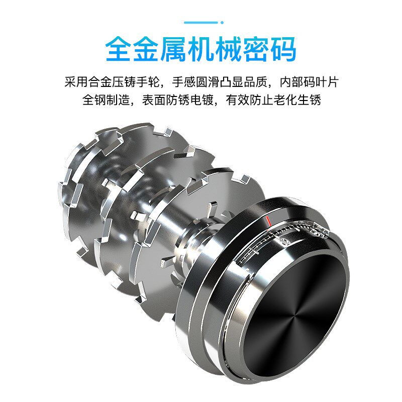 保险柜家用办公大型重型机械密码保险箱双防盗钥匙老式手动大容量