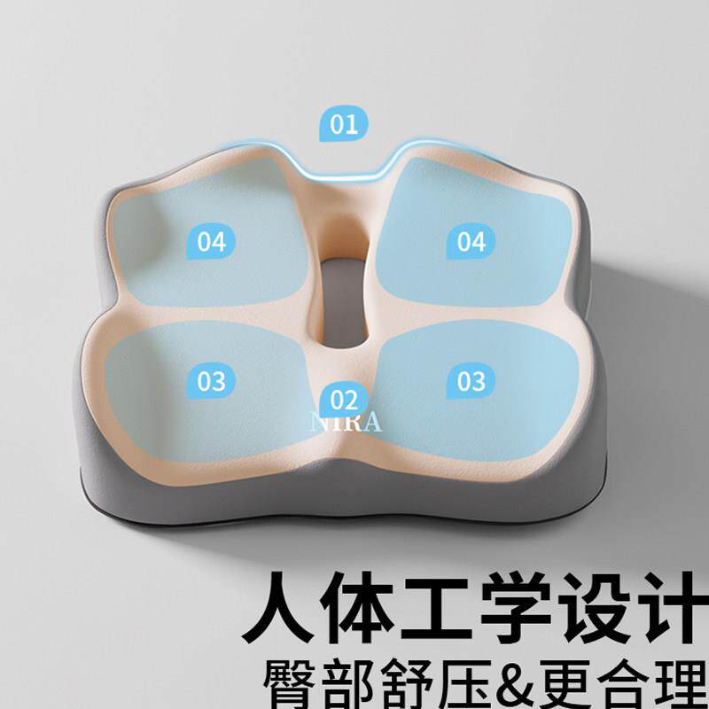 高端汽车主驾驶坐垫车载座垫科目二练车增高垫腰靠垫车内车用屁垫