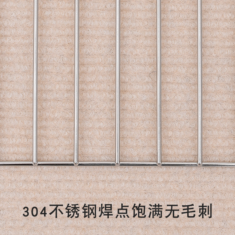 防踩屎狗厕所双层304不锈钢 狗便盆尿盆砂盆 小型犬专用泰迪比熊