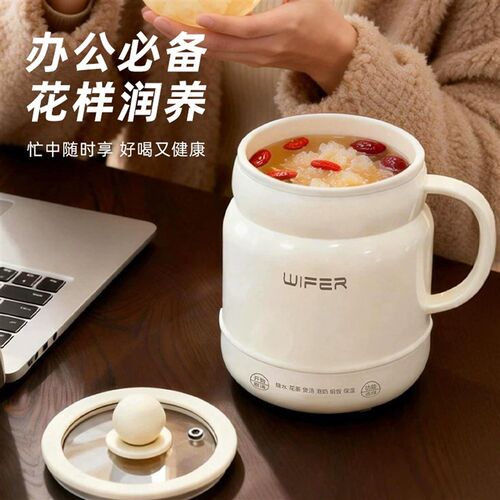 多功能电炖杯智能电热杯电煮锅煮奶锅电煮杯烧水花茶泡奶焖饭煮粥