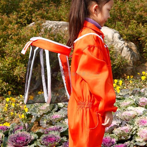 儿童防蜂服太空服连体防蜂衣防蛰服马蜂衣蜜蜂安全服养蜂防护衣帽
