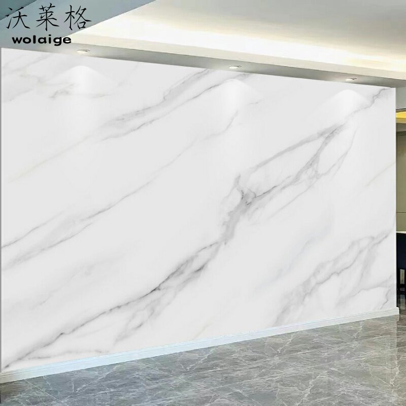 现代简约大理石纹壁纸电视背景墙客厅高档仿墙纸壁画大气墙布新款