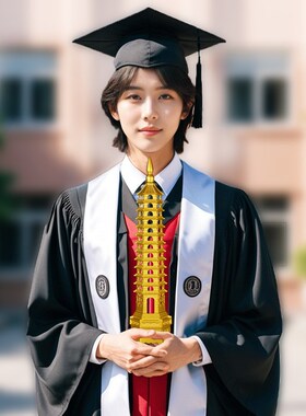 文昌塔纯铜13层的学生用十三9九层黄铜文曲星摆件2024文昌搭铜质