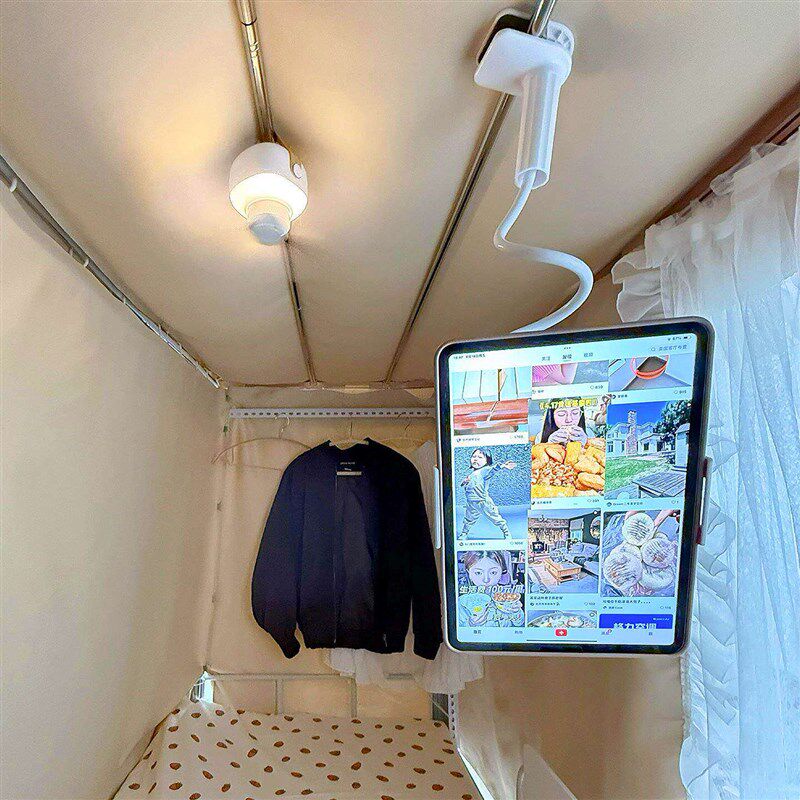 【宿舍好物】宿舍床上平板支架学生上铺床头ipad手机支架懒人支架